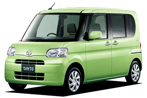 【免責込み】 4人乗り 軽自動車 ダイハツ タント　クリーム