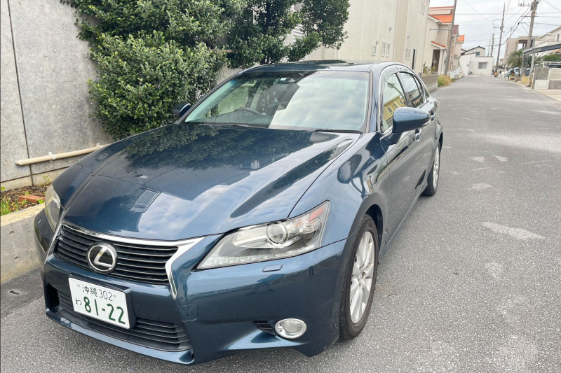 【免責込み】5名乗り高級車レクサスGS250 ( ETC/バックカメラ付き)