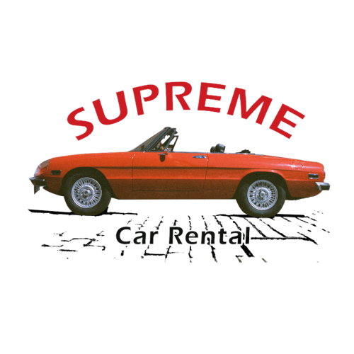 Supremeレンタカー