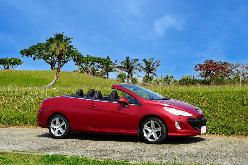 【免責・NOC込み】PEUGEOT 308CC Red オープンカー/4人乗り