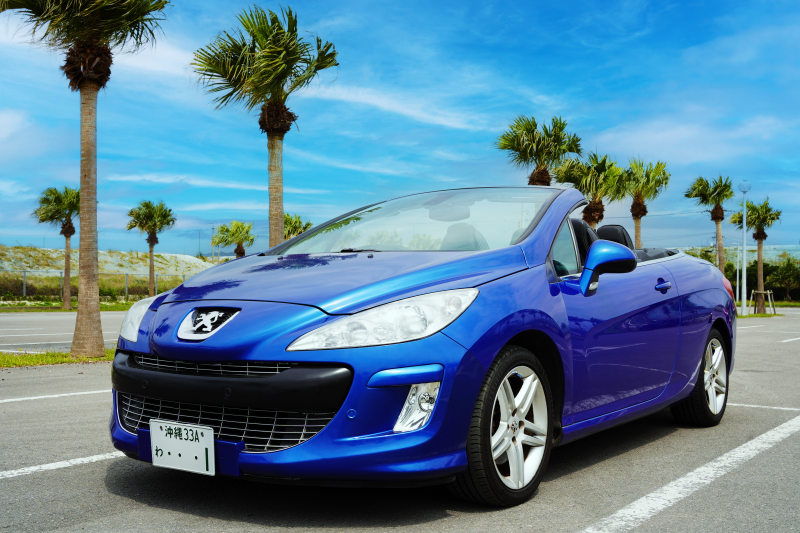 【免責・NOC込み】PEUGEOT 308CC Blue オープンカー/4人乗り