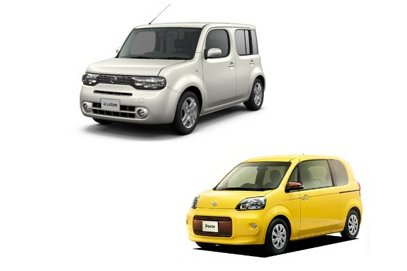 大特価キャンペーン！【免責込み】 5名乗り 可愛いコンパクトカーPorte or Cube(バックカメラ・カーナビ付)