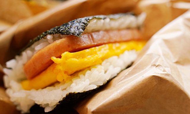 포크(스팸) 계란 주먹밥