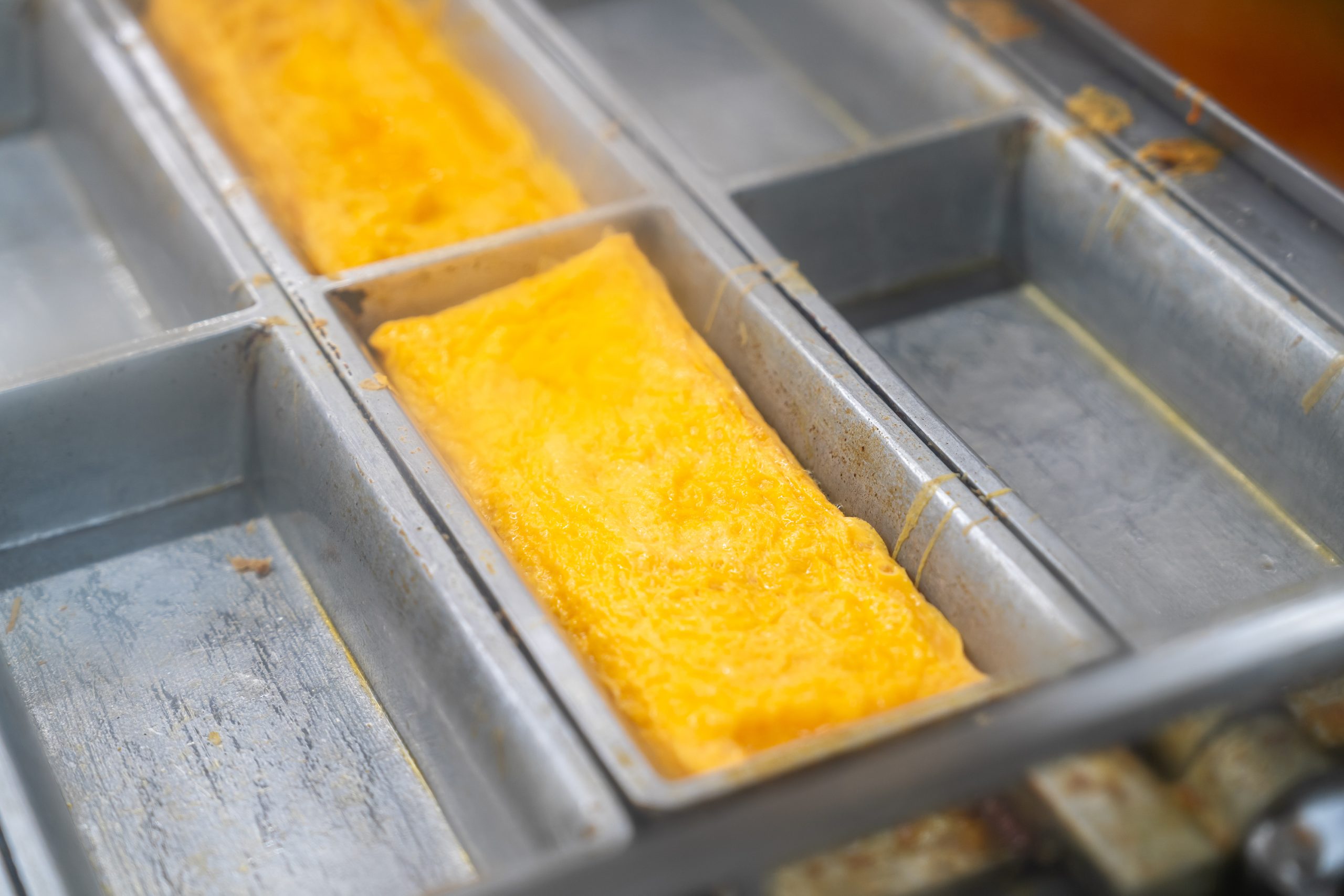 후쿠스케의 타마고야끼 내부 모습