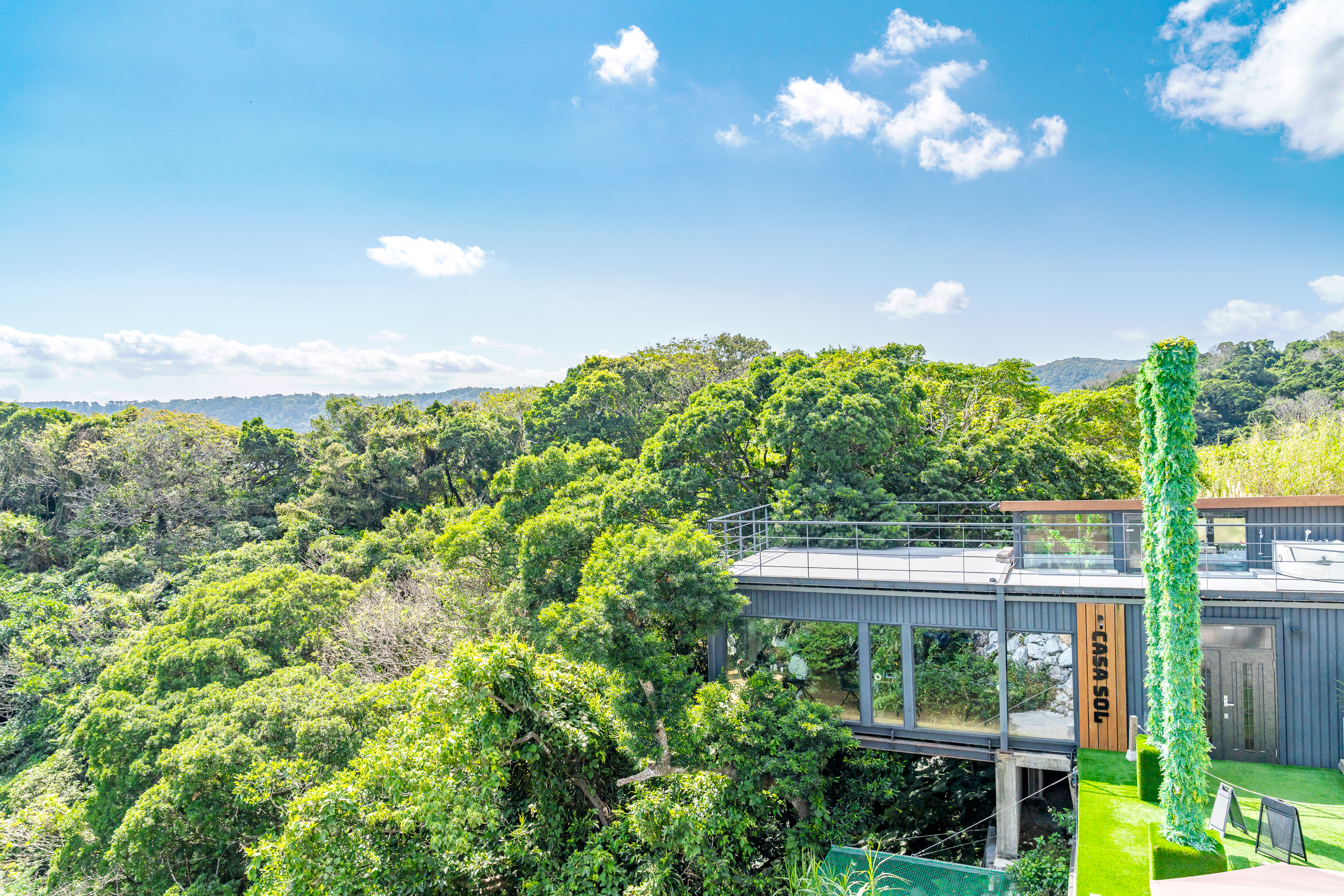 오키나와 맛집인 CASASOL 건물 모습