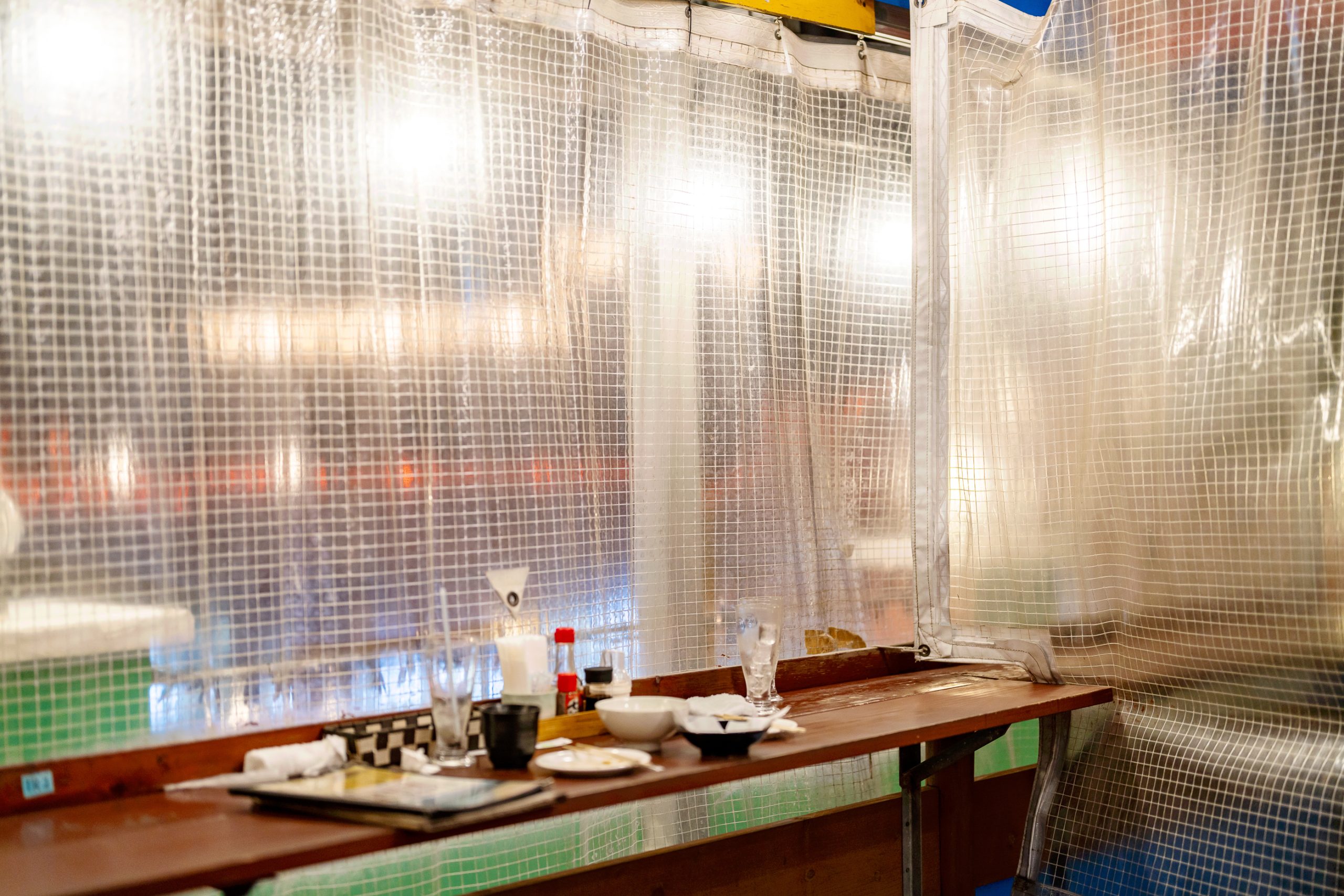 실내 모습이다 포장마차 같다