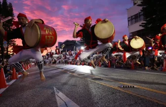 오키나와 전도 에이사 축제