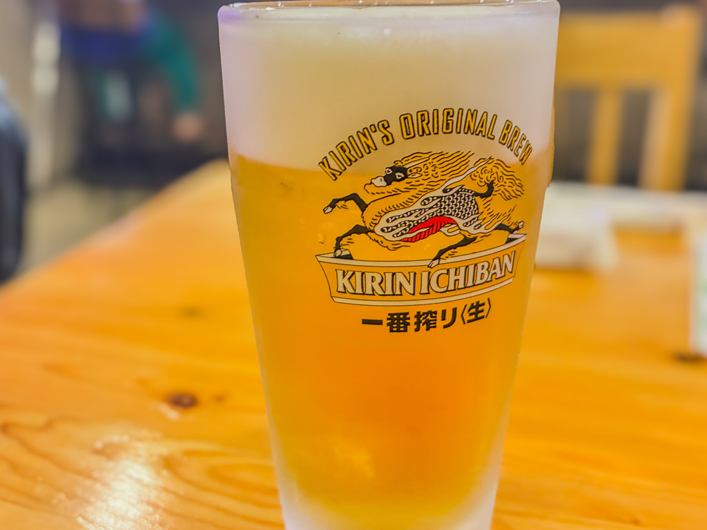 나하 야키토리 야스키 키린 이치방 생맥주