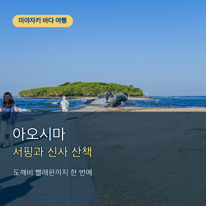 미야자키 아오시마 서핑 필수 코스｜아오시마 신사
